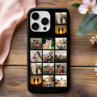 独自の14フォトパーソナライズされたコラージュを作成 iPhone 15 PRO MAXケース