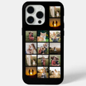 独自の14フォトパーソナライズされたコラージュを作成 Case-Mate iPhoneケース (裏面)