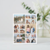 独自の15フォトコラージュ紙シート/カードの作成 (スタンド正面)