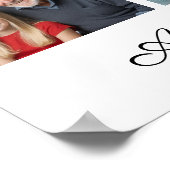 独自の15枚のフォトコラージュを作成する挨拶を追加する ポスター (角)