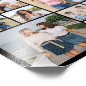 独自の15枚の写真コラージュの写真の拡大を作成 フォトプリント            (角)