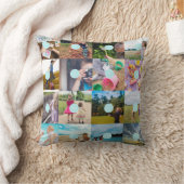 独自の16フォトカスタマイズ可能なコラージクッションを追加 クッション (ブランケット)