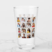 独自の16フォトコラージュを作成 タンブラーグラス (正面)