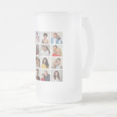 独自の16フォトコラージュを作成 フロストグラスビールジョッキ (正面右)