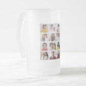 独自の16フォトコラージュを作成 フロストグラスビールジョッキ (正面左)