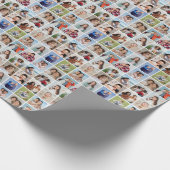 独自の16フォトコラージュを作成 ラッピングペーパー (角)