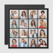 独自の16フォトコラージュ磁気カードの作成 (正面/裏面)