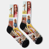 独自の16フォト写真の作成カスタム ソックス