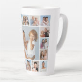 独自の17フォトコラージュを作成 カフェラテマグ (右アングル)