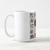 独自の17フォトコラージュを作成 コーヒーマグカップ (左)