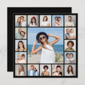 独自の17フォトコラージュを作成 シーズンカード (正面/裏面)