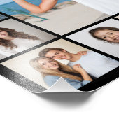 独自の17枚の写真コラージュの写真の拡大を作成 フォトプリント            (角)