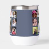 独自の18フォトコラージファミリー名の作成引用文 (左面)