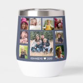 独自の18フォトコラージファミリー名の作成引用文 (背面)