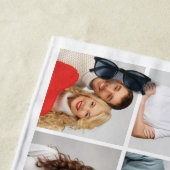 独自の18フォトコラージュを作成 ビーチタオル (インサイチュ)