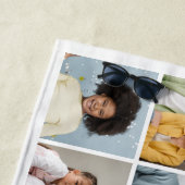 独自の18フォトコラージュを作成 ビーチタオル (インサイチュ)