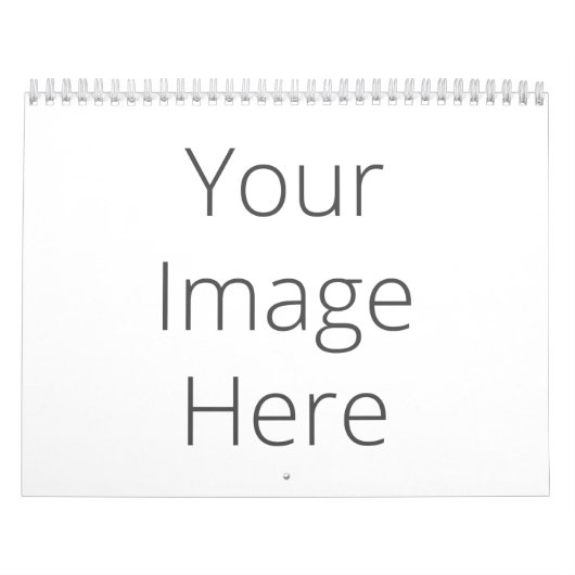 独自の2ページ、中、白のカレンダーを作成する カレンダー (カバー)