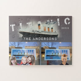 独自の2枚のフォトタイタニックコラージュを作成 ジグソーパズル