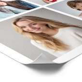 独自の20フォトコラージポスターの作成 ポスター (角)