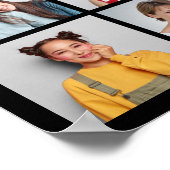 独自の20フォトコラージポスターの作成 ポスター (角)