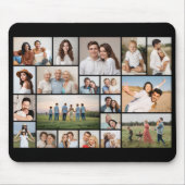独自の20フォトコラージマウスパッドを作成 マウスパッド (正面)