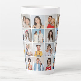 独自の20フォトコラージュを作成 カフェラテマグ