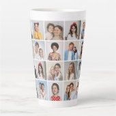 独自の20フォトコラージュを作成 カフェラテマグ (正面)