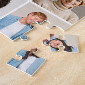 独自の20フォトコラージュを作成 ジグソーパズル (側面)