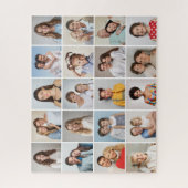 独自の20フォトコラージュを作成 ジグソーパズル (縦)