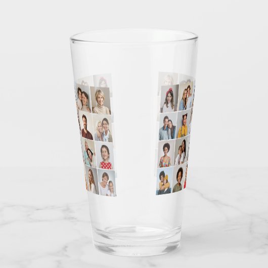 独自の20フォトコラージュを作成 タンブラーグラス (右)