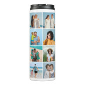 独自の20フォトコラージュを作成 タンブラー (裏面)