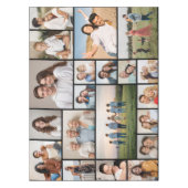 独自の20フォトコラージュを作成 テーブルクロス (正面)