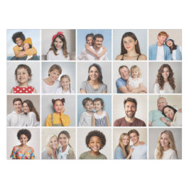 独自の20フォトコラージュを作成 テーブルクロス