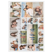 独自の20フォトコラージュを作成 テーブルクロス (正面)