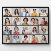 独自の20フォトコラージュを作成 フォトプラーク (正面)