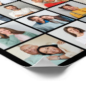 独自の20フォトコラージュを作成 ポスター (角)