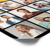 独自の20フォトコラージュを作成 ポスター (角)