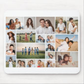 独自の20フォトコラージュを作成 マウスパッド (正面)