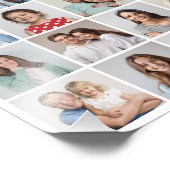 独自の20枚のフォトコラージュの写真の拡大を作成 フォトプリント            (角)