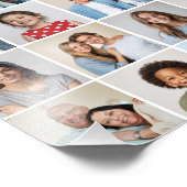 独自の20枚のフォトコラージュの写真の拡大を作成 フォトプリント (角)