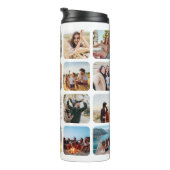 独自の20枚の写真パーソナライズされたコラージュを作成 タンブラー (回転右)