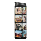 独自の20枚の写真パーソナライズされたコラージュを作成 タンブラー (回転右)