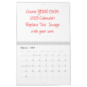 独自の2015カレンダーの作成 カレンダー (2月 2027)