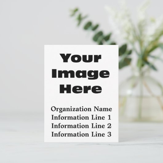 独自の2017年予定表はがきカスタムを作成する ポストカード (スタンド正面)