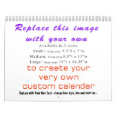 独自の2018 DIYカレカスタムンダーの作成 カレンダー (カバー)