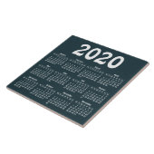 独自の2020カレンダーを作成する タイル (側面)