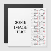 独自の2020カレンダー磁気カードを作成 (正面/裏面)