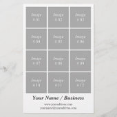 独自の2021カレンダーを作成する チラシ (裏面)