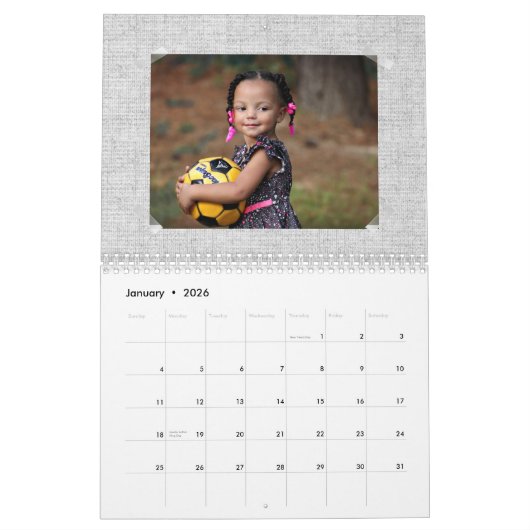 独自の2021年予定表をカスタム作成する カレンダー (1月 2026)