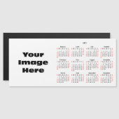 独自の2021年版カレンダーの磁気カカスタムードを作成する (正面/裏面)